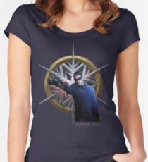 Captain cold Women's Fitted Scoop T-Shirt