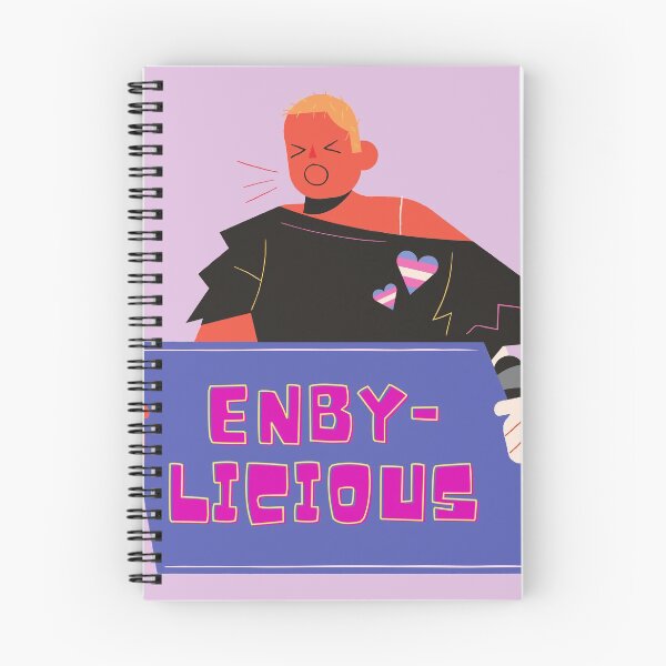 Item preview, Enby-licious - non-binary designed and sold by LiliesValley.