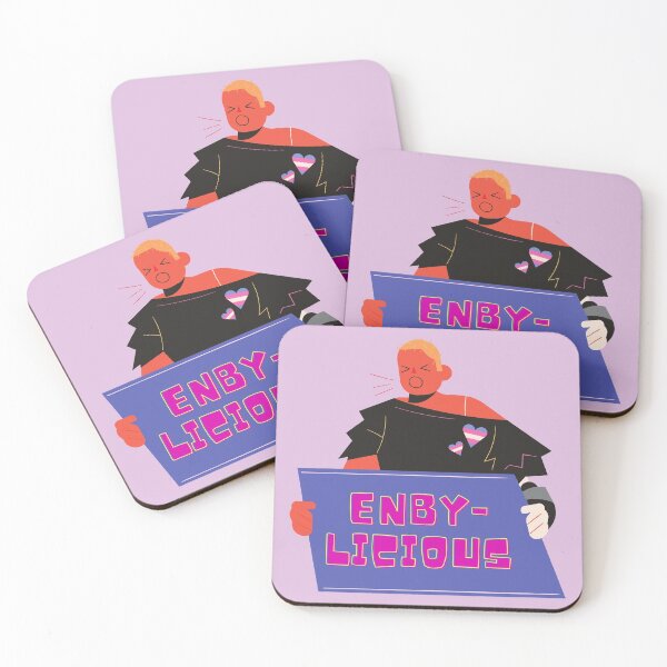 Item preview, Enby-licious - non-binary designed and sold by LiliesValley.