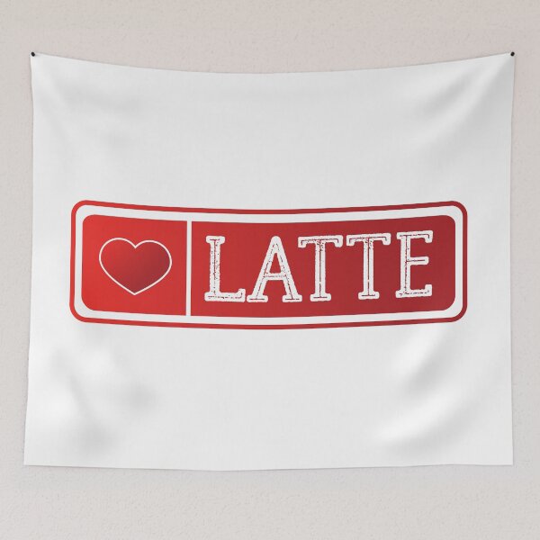 Artikelvorschau, Latte | Latte Liebhaber entworfen und verkauft von Sticker Cart.