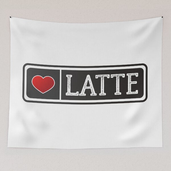 Artikelvorschau, Latte | Latte Liebhaber entworfen und verkauft von Sticker Cart.