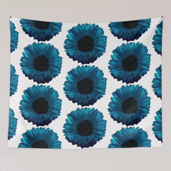Item preview, Blue Posturized Flower designed and sold by CrystalsArtPaws.