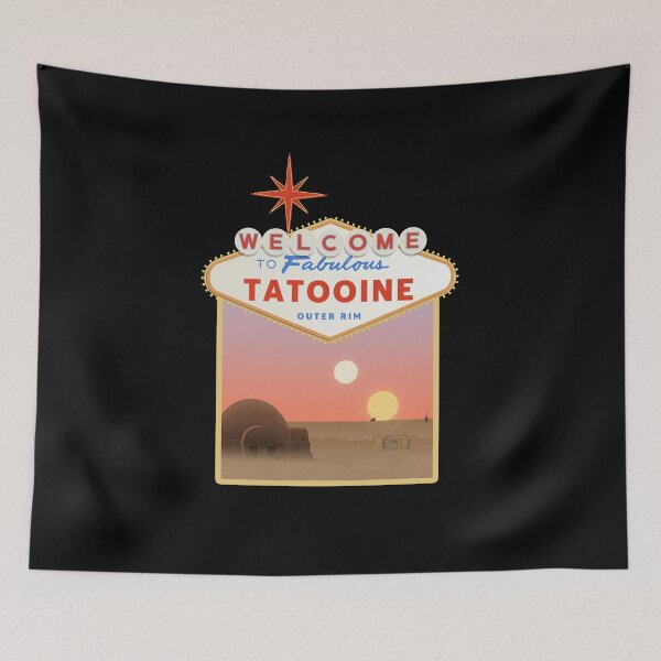 Item preview, WELCOME TATOOINE OUTER RIM designed and sold by T-paw.