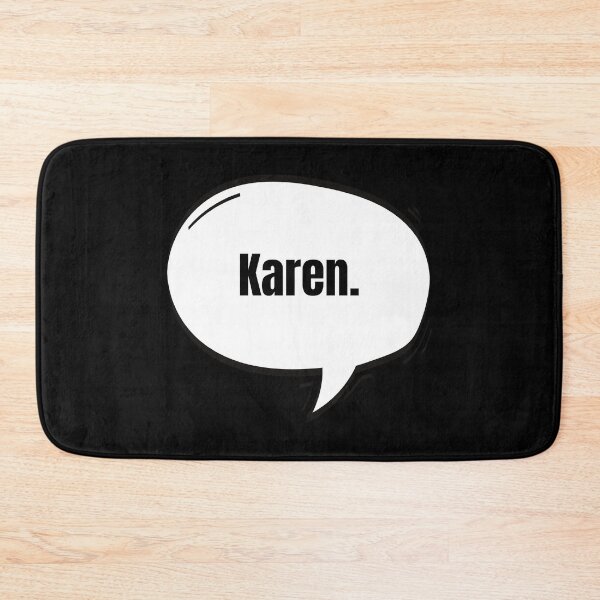 Item preview, Karen Text-Based Speech Bubble designed and sold by Nathalie Aynié.