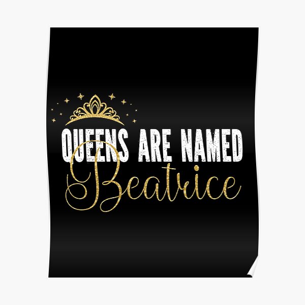 Birthday Beatrice Posters Redbubble