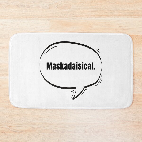 Item preview, Maskadaisical Text-Based Speech Bubble designed and sold by Nathalie Aynié.