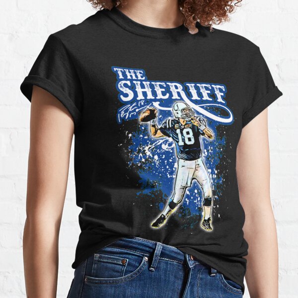 peyton manning the sheriff t shirt