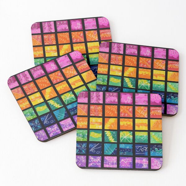 Item preview, HHPS Art Show, Class KG, Watercolour and Oil Pastel: Chasing Rainbows designed and sold by hhpsartshow.