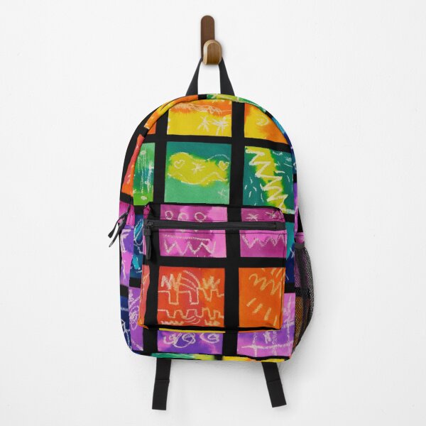 Item preview, HHPS Art Show, Class KG, Watercolour and Oil Pastel: Chasing Rainbows designed and sold by hhpsartshow.