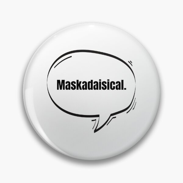 Item preview, Maskadaisical Text-Based Speech Bubble designed and sold by Nathalie Aynié.