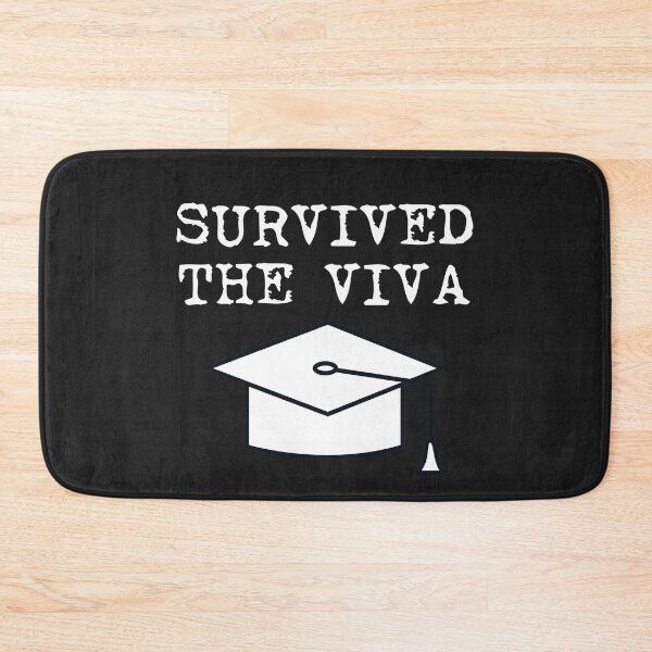 Item preview, Survived the Viva PhD Undergraduate Masters Graduation  designed and sold by DesignsofNote.