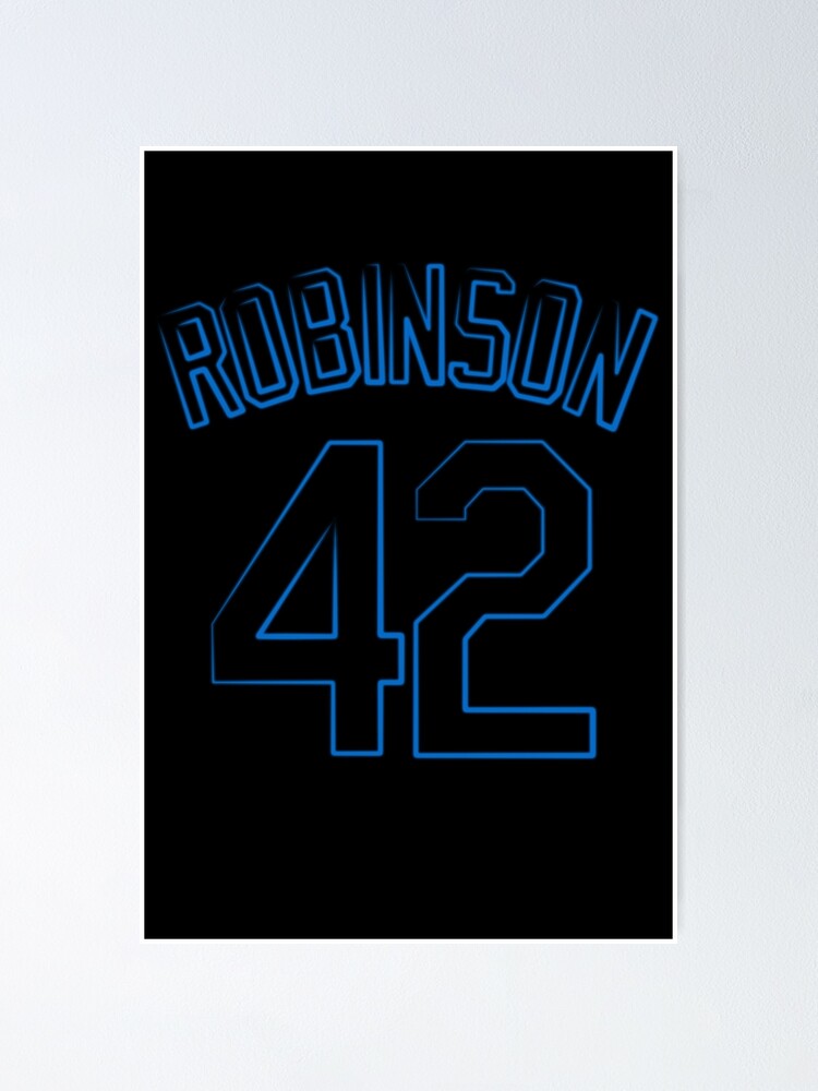 Jackie Robinson Minimalism Art Poster