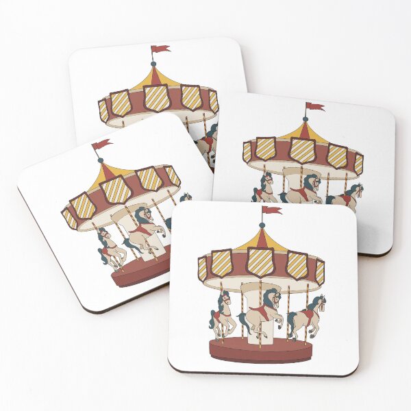 Item preview, Circus carousel with horses on it designed and sold by Fruit-Tee.