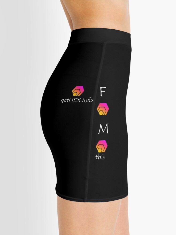 Alternate view of FOMO HEX Mini Skirt