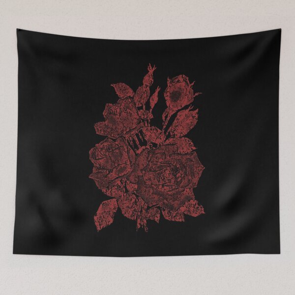 Item preview, Red Rose Grunge Aesthetic Pastel Goth Edgy Emo Gothic designed and sold by h44k0n.