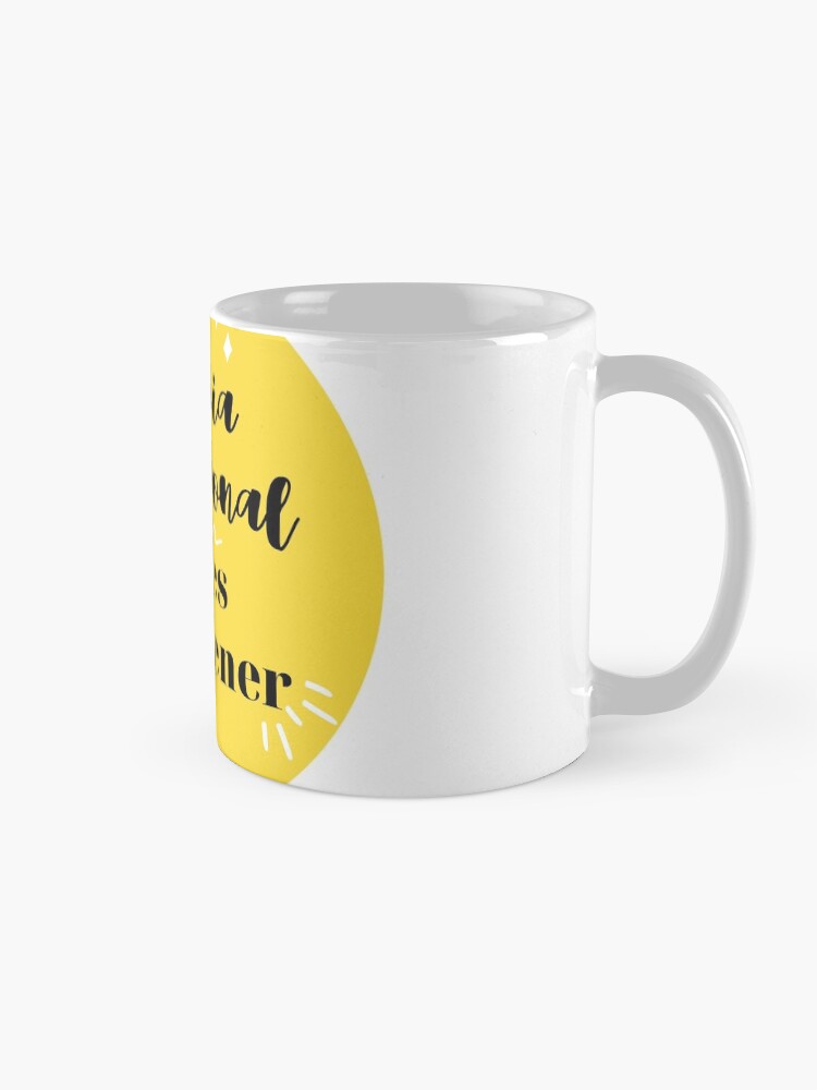 Vista alternativa de Taza Terapia Ocupacional NO es entretener