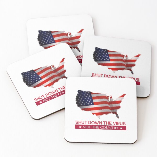 Item preview, Shut Down The Virus Not The Country designed and sold by NikStore.