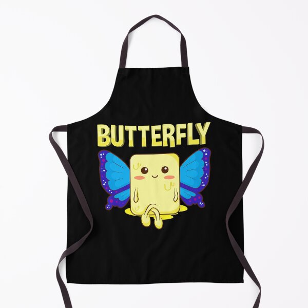 Item preview, Cute Butterfly Stick Of Butter With Wings Pun designed and sold by perfectpresents.