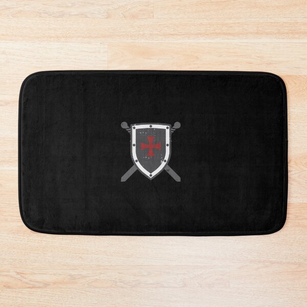 Item preview, Templar Knight Emblem Shield Sword Cross Crusades Side designed and sold by h44k0n.