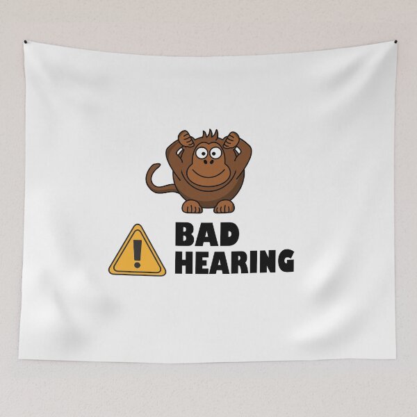 Item preview, I have bad hearing.  designed and sold by platformexplore.