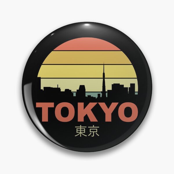 Item preview, Tokyo Retro Sunset designed and sold by Heedee Design.