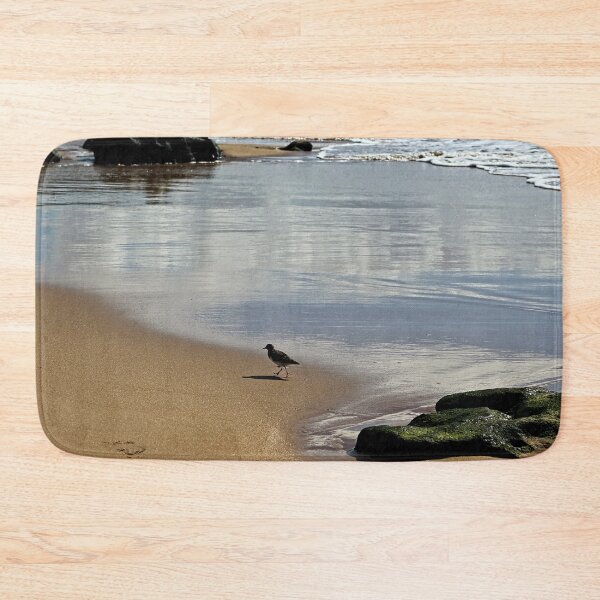 Item preview, One Sandpiper at the Beach Coastal Bird Sea Shore designed and sold by Anna Lemos.