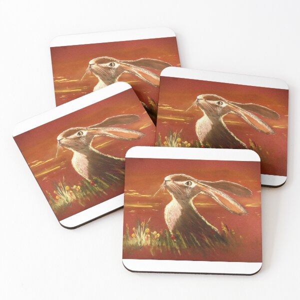Item preview, Hare Enjoying Grass designed and sold by TimeWastingHero.