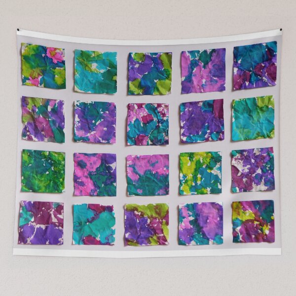 Item preview, HHPS Art Show, Class KR, Paper and Paint: Tied Together designed and sold by hhpsartshow.