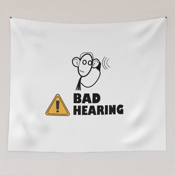 Item preview, I have bad hearing.  designed and sold by platformexplore.