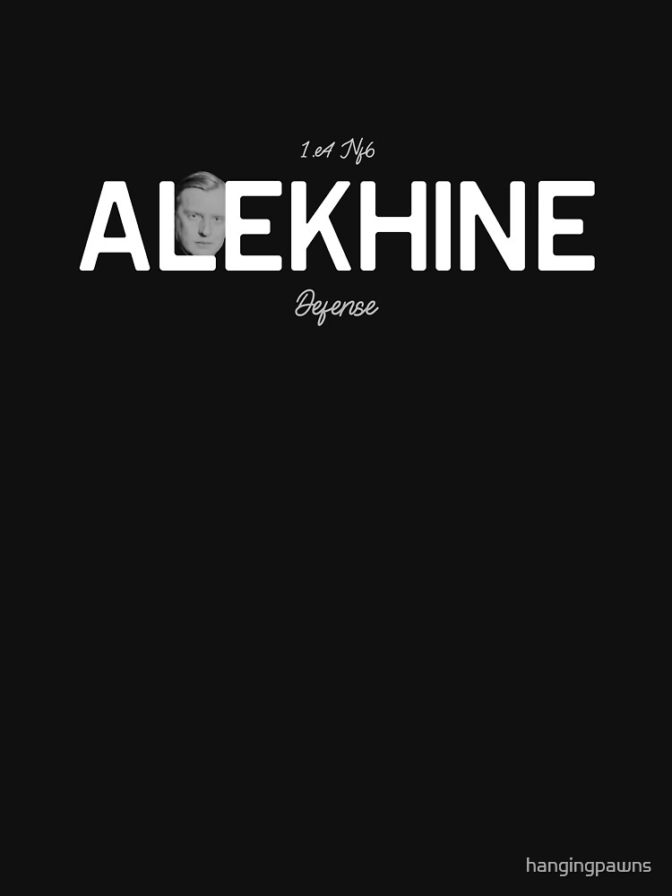 Chess Alekhine Defense Essential T-Shirt for Sale by hangingpawns