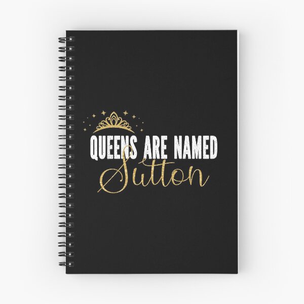 Item preview, Queens Are Named Sutton Personalized First Name Girl design designed and sold by Grabitees.