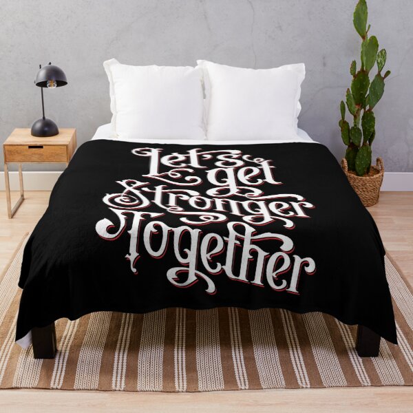 Item preview, Let's Get Stronger Together designed and sold by GrandeDuc.