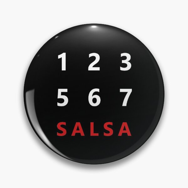 Item preview, "123...567... SALSA" dance count themed graphic designed and sold by LindaCooke.