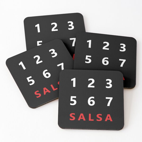 Item preview, "123...567... SALSA" dance count themed graphic designed and sold by LindaCooke.