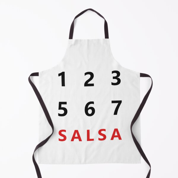 Item preview, "123...567... SALSA" dance count themed graphic designed and sold by LindaCooke.