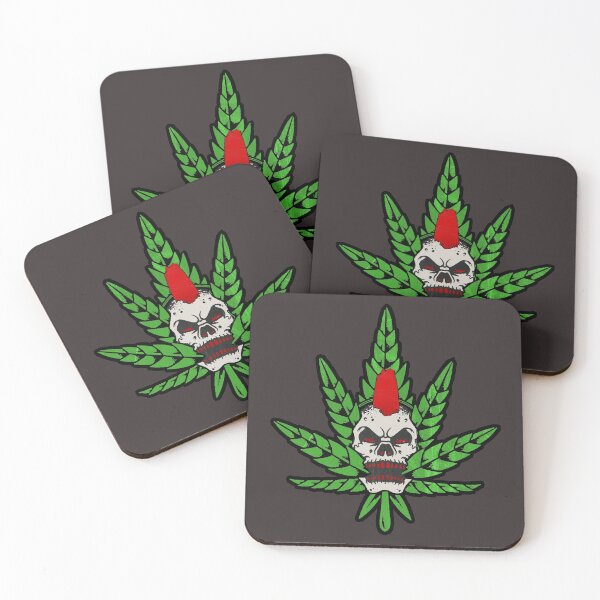 Item preview, Red Head Skull Herb designed and sold by DeDesign Collective.