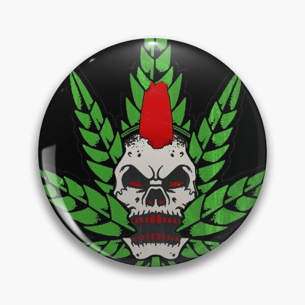 Item preview, Red Head Skull Herb designed and sold by DeDesign Collective.