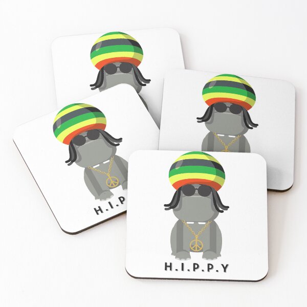 Artikelvorschau, Hippy Hippo Original entworfen und verkauft von NuWorldDesigns.