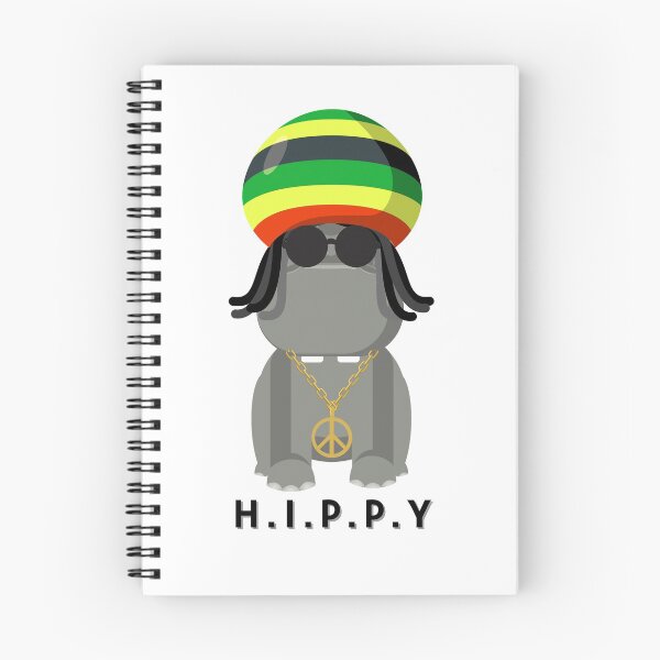 Artikelvorschau, Hippy Hippo Original entworfen und verkauft von NuWorldDesigns.