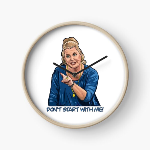 Kim Woodburn- Don't Start with me, dear! Clock