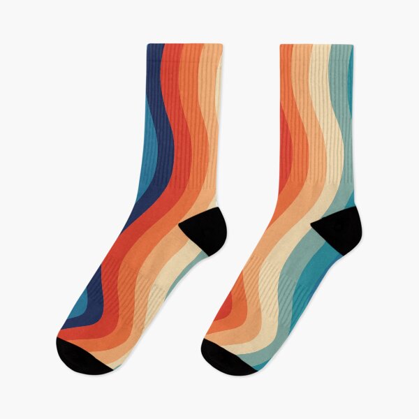 Item preview, Retro Ripples  designed and sold by Texterns.