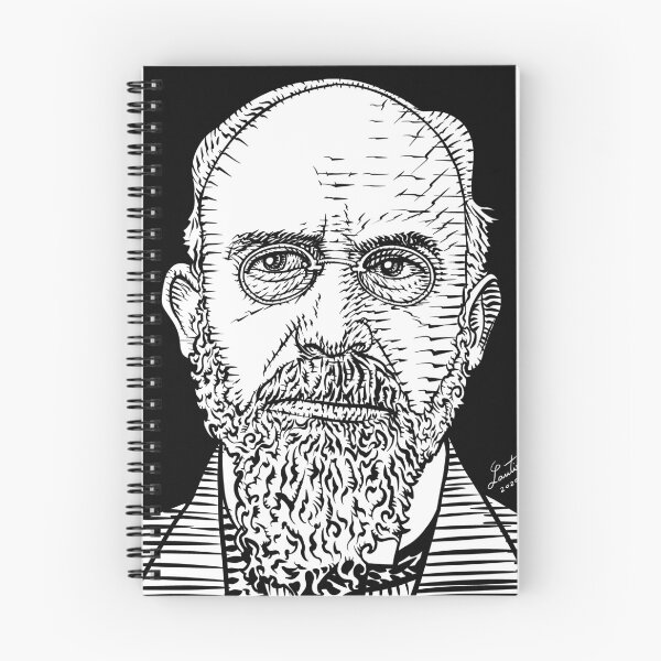 Item preview, ERIK SATIE ink portrait designed and sold by lautir.
