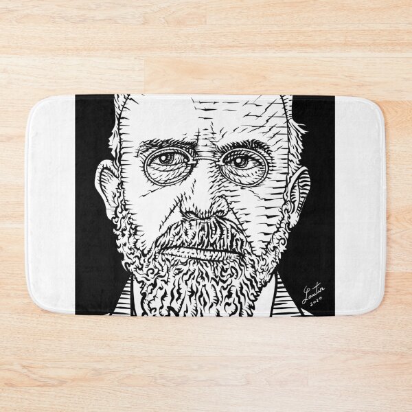 Item preview, ERIK SATIE ink portrait designed and sold by lautir.