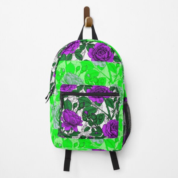 Item preview, Purple roses on white designed and sold by Katerina Mitkova Kirilova.