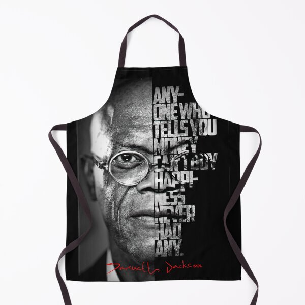 Item preview, Black and white Samuel L Jackson quote designed and sold by Enea Kelo.