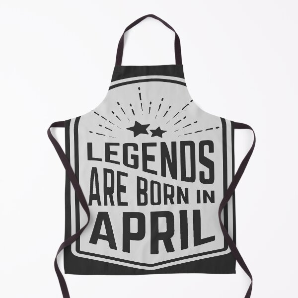 Item preview, Legends are Born in April designed and sold by Protagonist Prints.