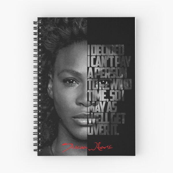 Item preview, Black and white Serena Williams quote poster designed and sold by Enea Kelo.