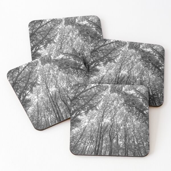 Item preview, Tree tops black & white designed and sold by WonkeyCreations.