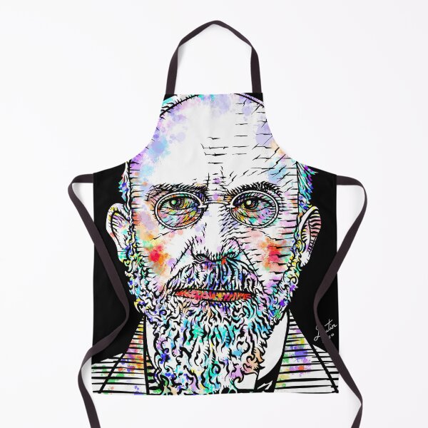 Item preview, ERIK SATIE watercolor and ink portrait designed and sold by lautir.