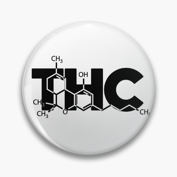 Item preview, Cannabis THC Molecule Cool 420 Weed Pot Ganja Atom Design designed and sold by Skyline-Designs.